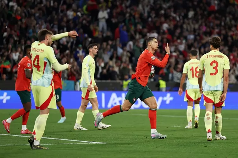 البرتغال تحصد لقب دوري أمم أوروبا بعد انتصارها على إسبانيا: تفاصيل المباراة بالفيديو